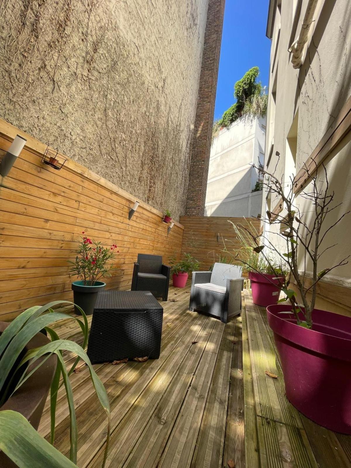 Boulogne 3 Pieces Avec Terrasse Leilighet Eksteriør bilde